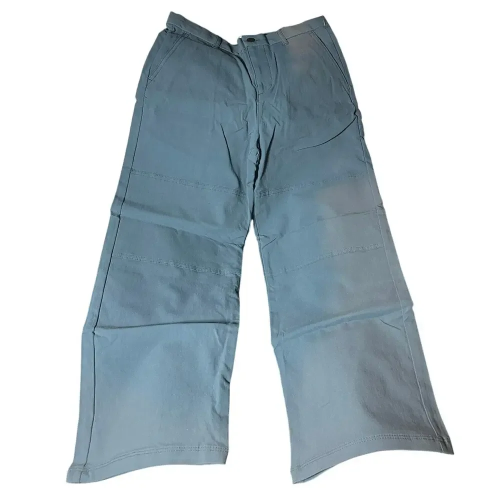 NWT Old Navy Boys Wow Straight Carpenter Pants Blue Double Knee Size 12